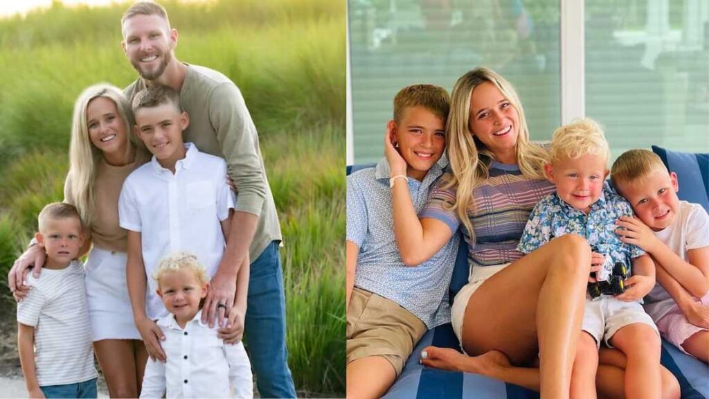 Brianne Aron and Chris Sale family life and children